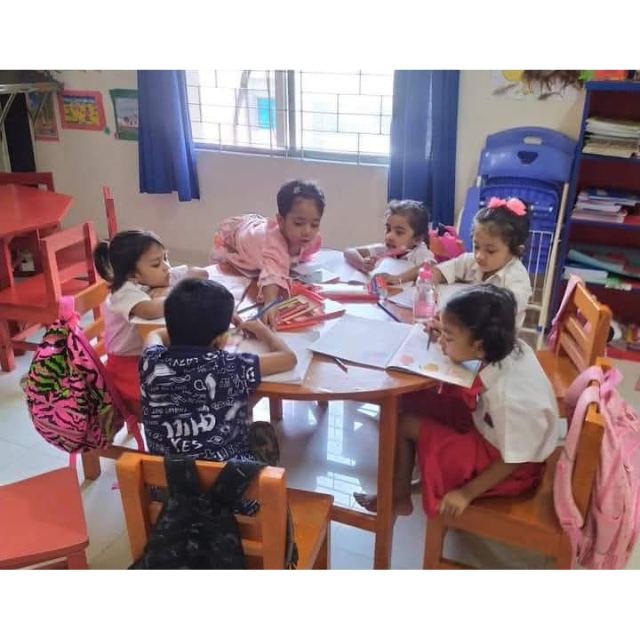 Classroom activities at AISD