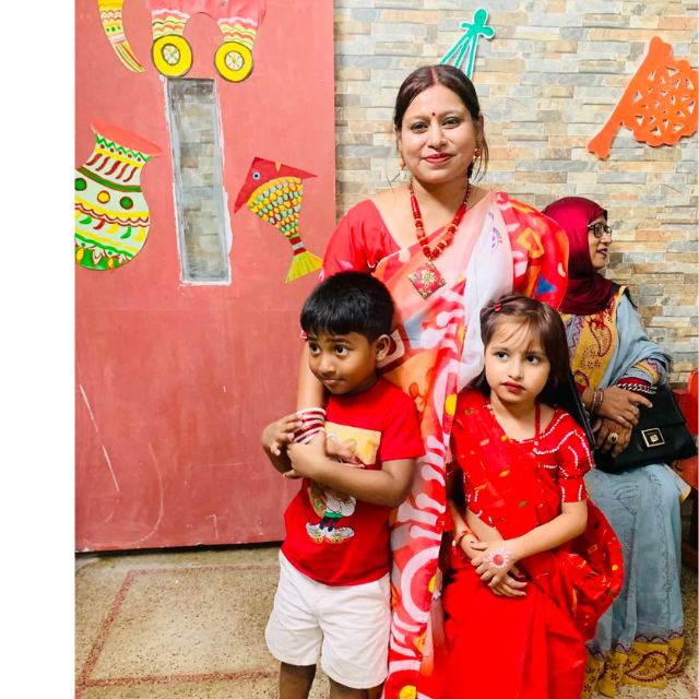 Parents at an AISD event