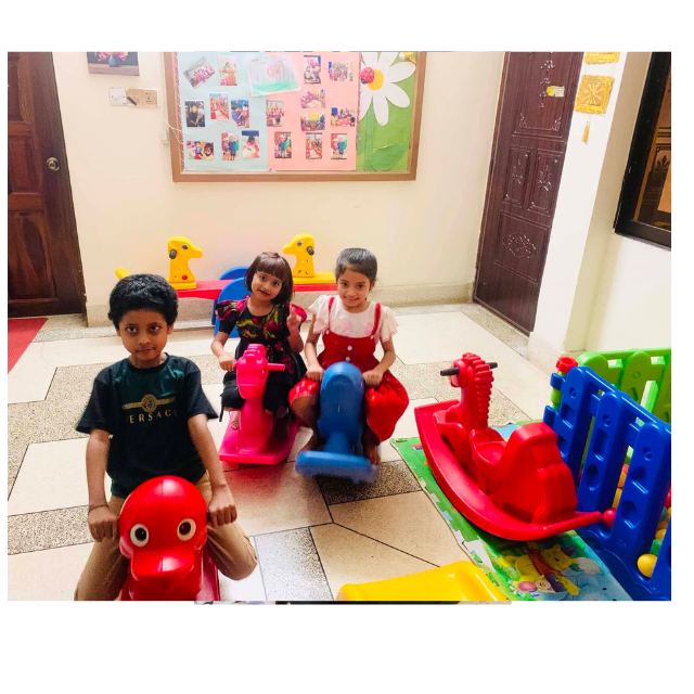 Students at play, AISD